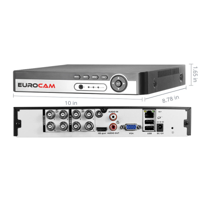 8 KANAL 5MP H265+PLUS - AHD TVI CVI ANALOG + IP - HİBRİT KOAKSİYEL SES DESTEKLİ DVR KAYIT CİHAZI - EC-7508 8 KANAL 5MP H265+PLUS - AHD TVI CVI ANALOG + IP - HİBRİT KOAKSİYEL SES DESTEKLİ DVR KAYIT CİHAZI - EC-7508
