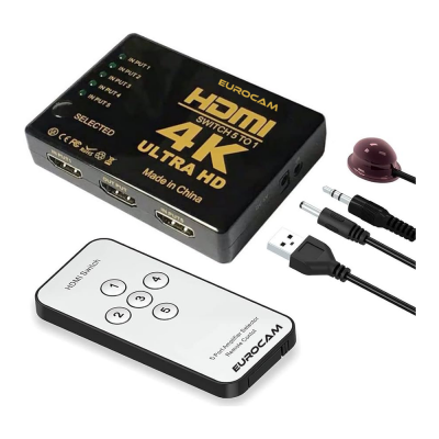 EC-HDMI4 / 4K 4 PORT HDMI SWITCH EC-HDMI4 / 4K 4 PORT HDMI SWITCH