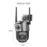 2 MP ÇİFT LENSLİ WİFİ ETHERNET PTZ ONVİF KAMERA -ONVİF- EC-IP-SL-V380-6207